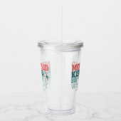 Mermaid Kisses Birthday Wish Girls Acryltrinkbecher (Rechts)