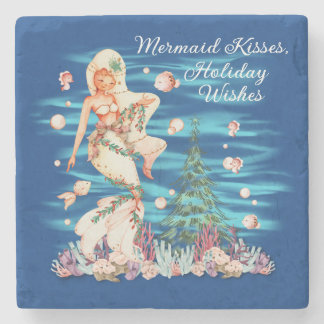 Mermaid Kisses, Holiday wünscht Steinuntersetzer