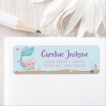 Mermaid Kisses Starfish wünscht Geburtstag