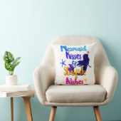 Mermaid Kisses & Starfish wünscht Wasserfarbenstra Kissen (Stuhl )