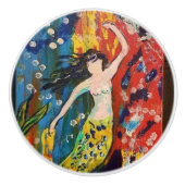 Mermaid Knob Pull Keramikknauf (Vorderseite)