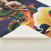 Mermaid Koi Dragon Fantasy Sherpadecke (3/4)