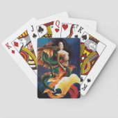 Mermaid Koi Dragon Fantasy Spielkarten (Rückseite)