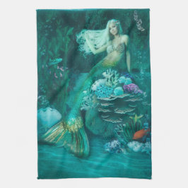 Mermaid Lagoon Küchentuch