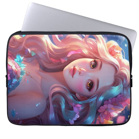 Mermaid Laptopschutzhülle (Vorderseite)