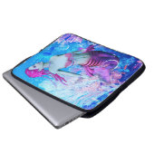 Mermaid Laptopschutzhülle (Vorne Knopf)