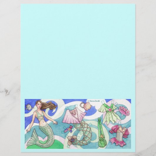 Mermaid Large Stationery (Vorderseite)