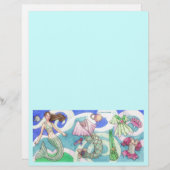 Mermaid Large Stationery (Vorne/Hinten)