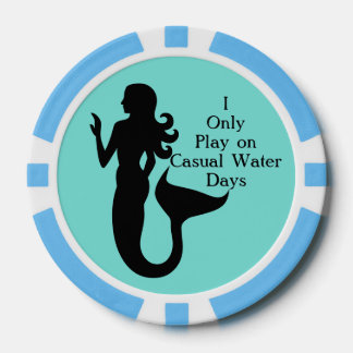 Mermaid Lässig Water Days Sea Golf Ball Marker Pokerchips