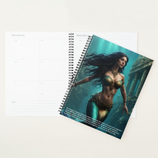 Mermaid Legend Calendar Planer (Anzeige)