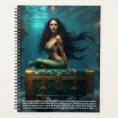 Mermaid Legend Calendar Planer (Vorderseite)