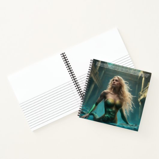 Mermaid Legend Hardcover Notizblock (Innenseite)
