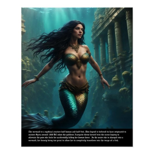 Mermaid Legend Poster (Vorderseite)