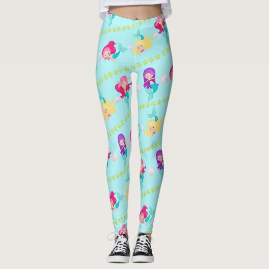 Mermaid Leggings (Vorderseite)