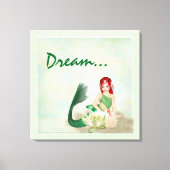 Mermaid Leinwanddruck (Vorderseite)