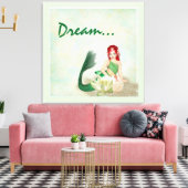 Mermaid Leinwanddruck (Insitu (Wohnzimmer))