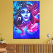 Mermaid Leinwanddruck (Insitu (Wohnzimmer))