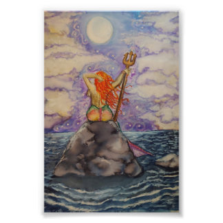 Mermaid: Letzter Stern rechts Fotodruck
