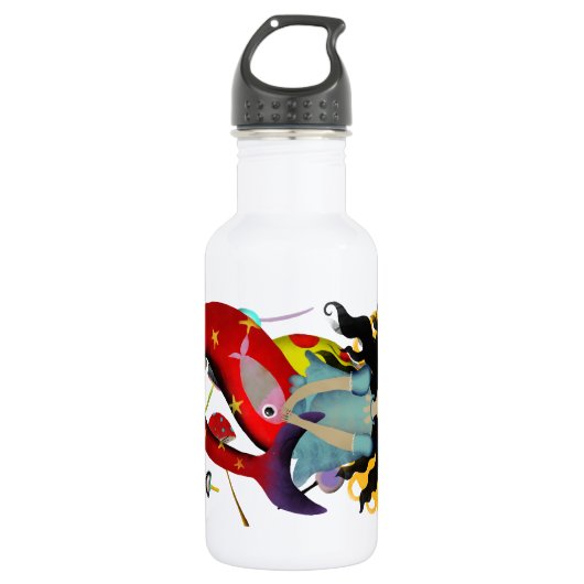 Mermaid Liberty Flasche Edelstahlflasche (Vorderseite)