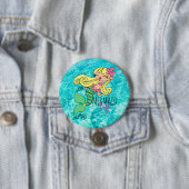 Mermaid Life BL 3 Inch Round Button (Beispiel)