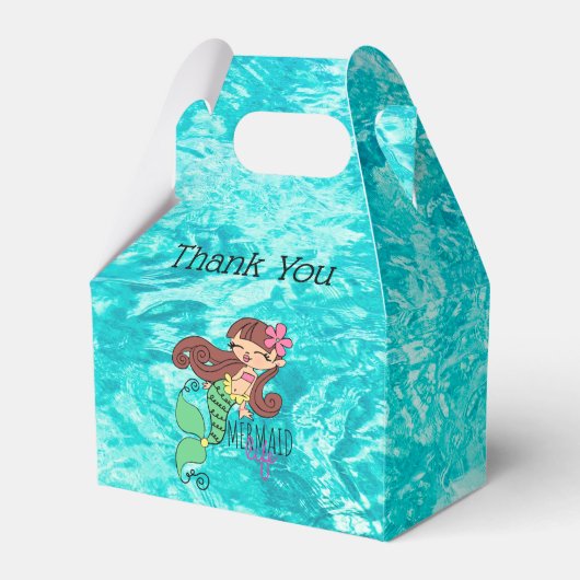 Mermaid Life Favor Box Geschenkschachtel (Vorderseite)