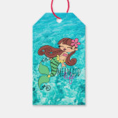 Mermaid Life Gift Tags Geschenkanhänger (Vorderseite)