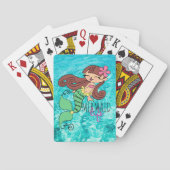 Mermaid Life Playing Cards Spielkarten (Rückseite)