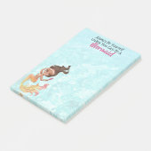 Mermaid Life Post-it Klebezettel (angewinkelt)