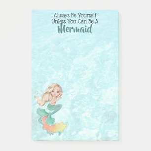 Mermaid Life Post-it Klebezettel