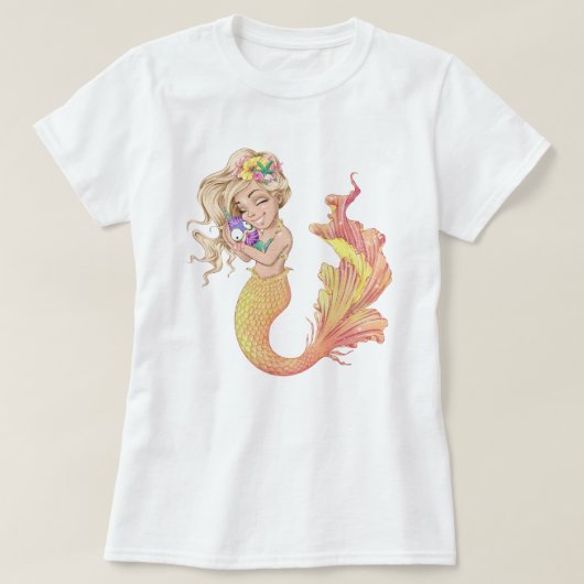 Mermaid Life T - Shirt (Design vorne)