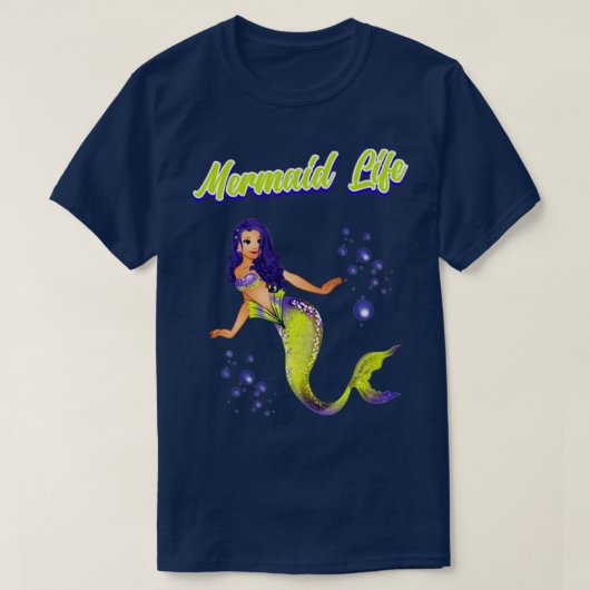 Mermaid Life T-Shirt (Design vorne)