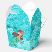 Mermaid Life Take Out Favor Geschenkschachtel (Geöffnet)