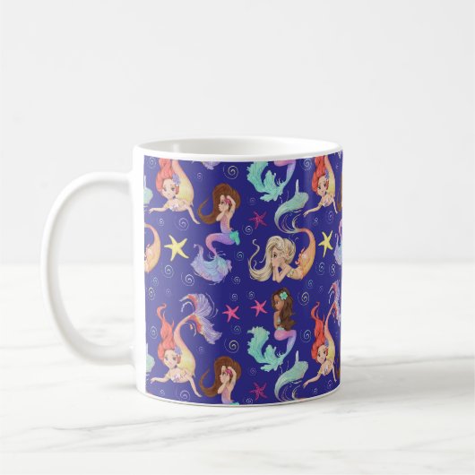 Mermaid Life Tasse (Links)