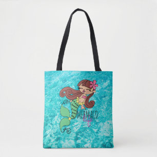 Mermaid Life Tote Bag Tasche
