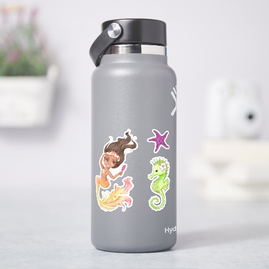 Mermaid Life Vinyl Stickers Aufkleber (HydroFlask)