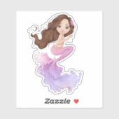 Mermaid Life Vinyl Stickers Aufkleber (Blatt)