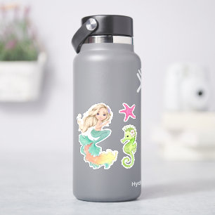 Mermaid Life Vinyl Stickers Aufkleber
