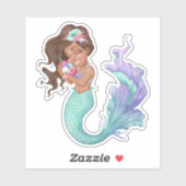 Mermaid Life Vinyl Stickers Aufkleber (Blatt)
