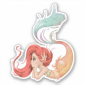 Mermaid Life Vinyl Stickers Aufkleber (Vorderseite)