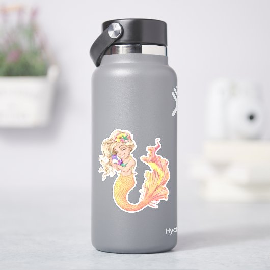 Mermaid Life Vinyl Stickers Aufkleber (HydroFlask)