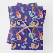 Mermaid Life Wrapping Paper Set 3 Geschenkpapier Set (Beispiel)