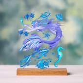 Mermaid Lila Fairy Creation Acrylschild (Neutral)