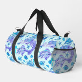 Mermaid Lila Fairy Creation Duffle Bag (Rechte Ecke)