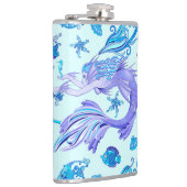 Mermaid Lila Fairy Creation Flachmann (Rechts)