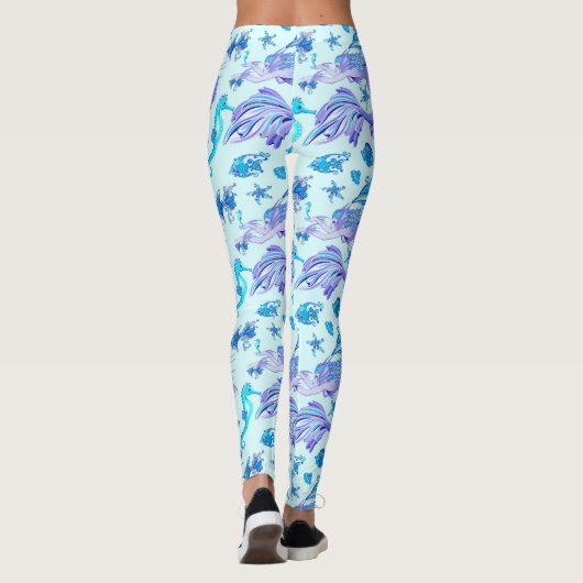Mermaid Lila Fairy Creation Leggings (Rückseite)