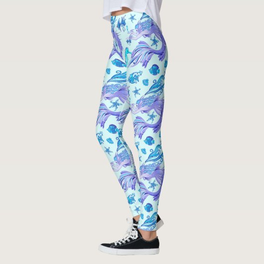 Mermaid Lila Fairy Creation Leggings (Links)