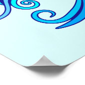 Mermaid Lila Fairy Creation Poster (Ecke)