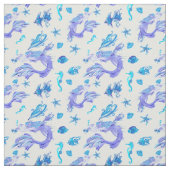 Mermaid Lila Fairy Creation Stoff (Muster)