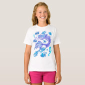 Mermaid Lila Fairy Creation T-Shirt (Vorne ganz)