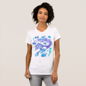 Mermaid Lila Fairy Creation T-Shirt (Vorne ganz)